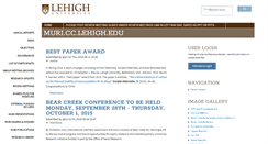Desktop Screenshot of muri.cc.lehigh.edu