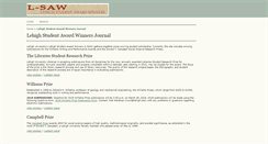 Desktop Screenshot of lsaw.lib.lehigh.edu